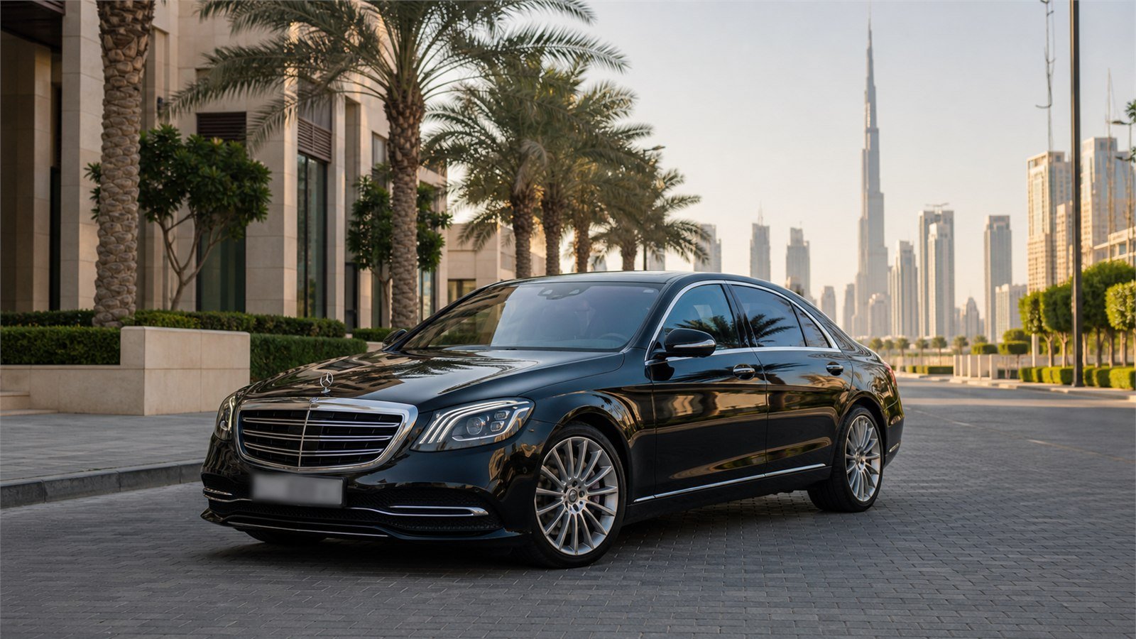 Mercedes S 550 with Chauffeur