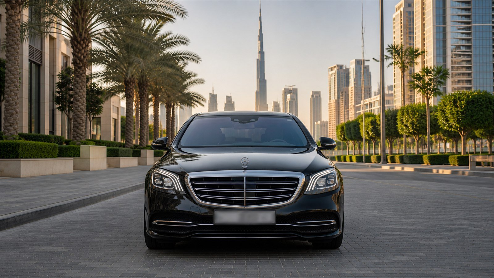 Mercedes S 550 with Chauffeur