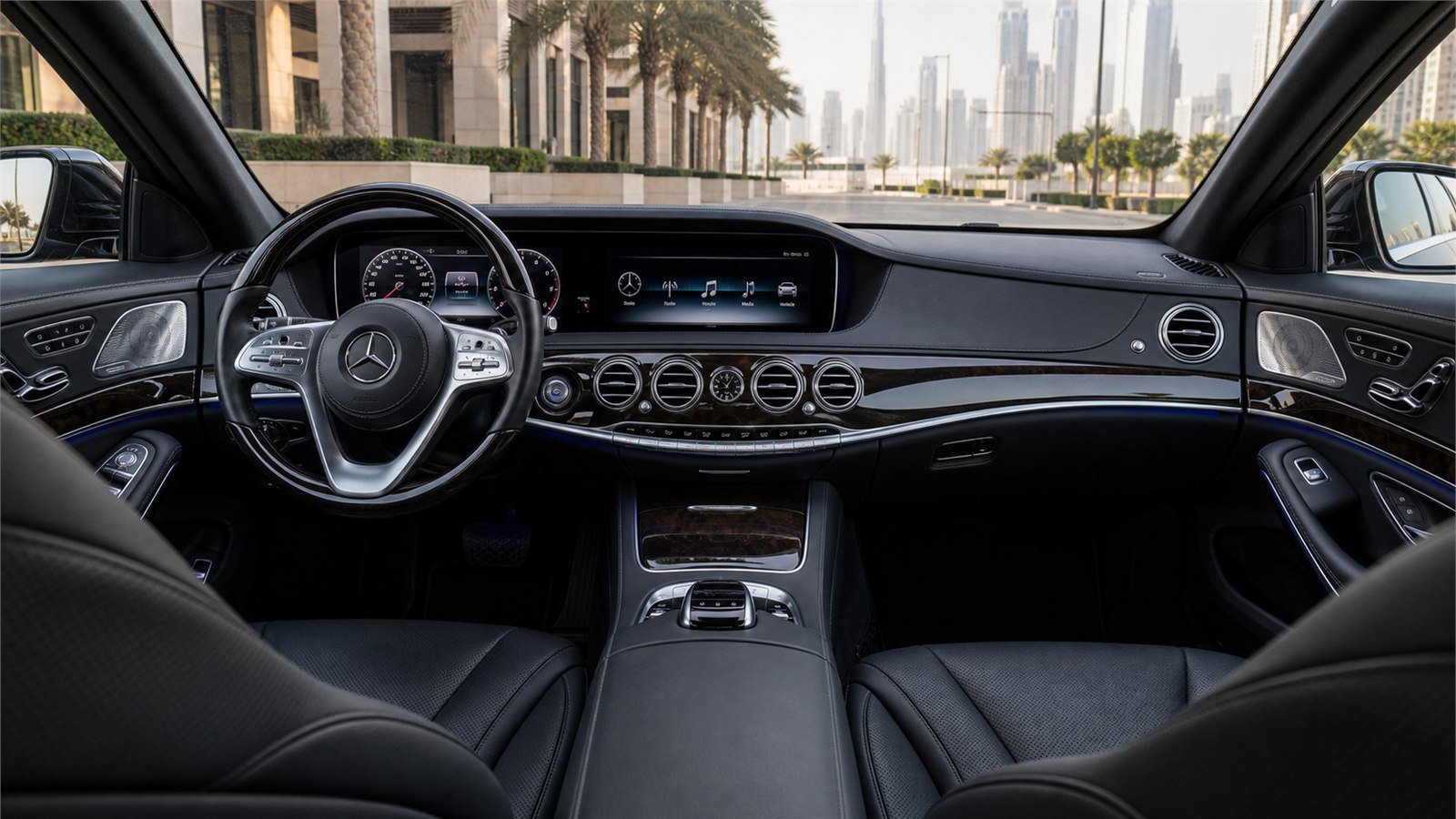 Mercedes S 550 with Chauffeur