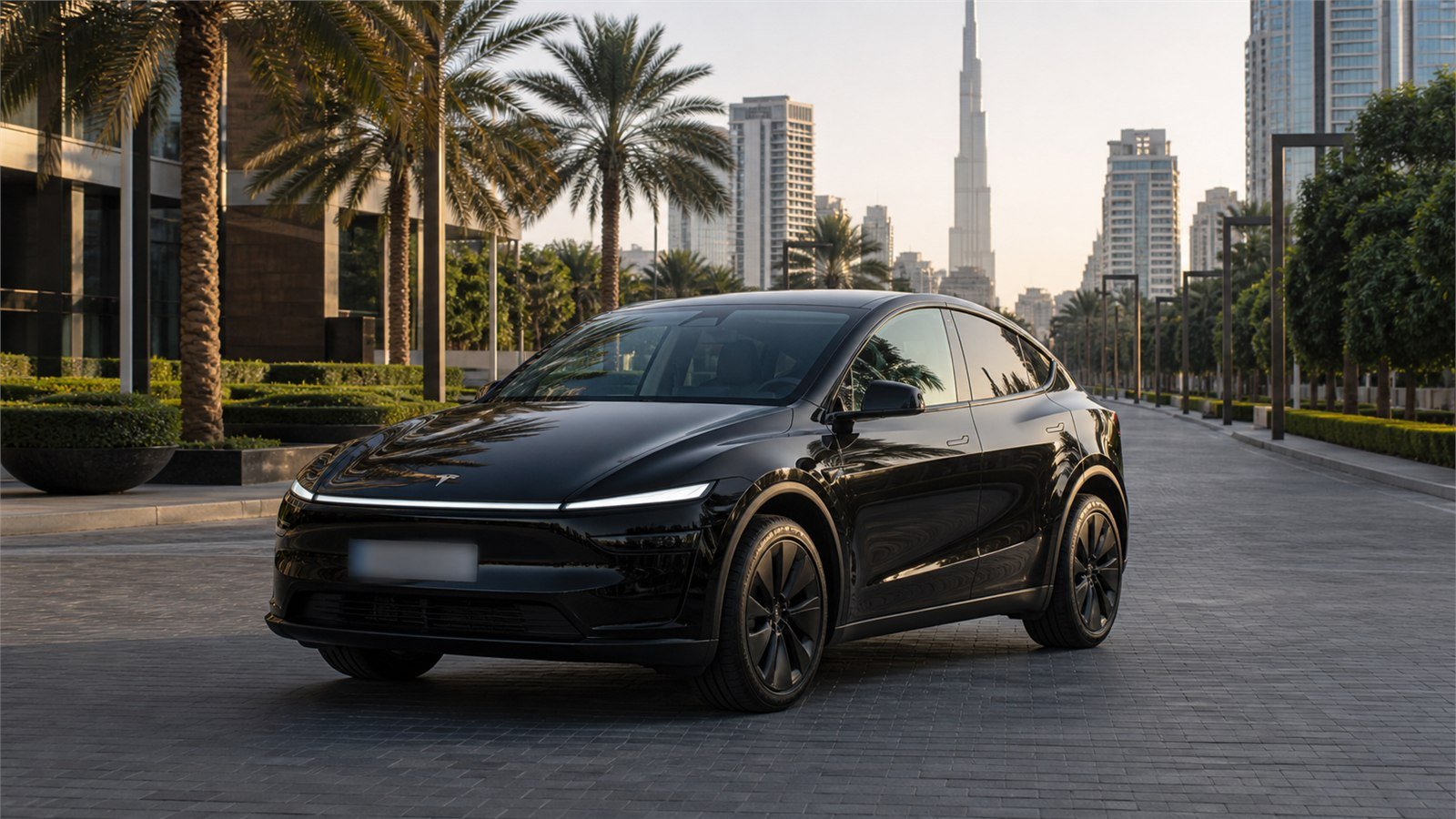 Tesla Model Y with Chauffeur