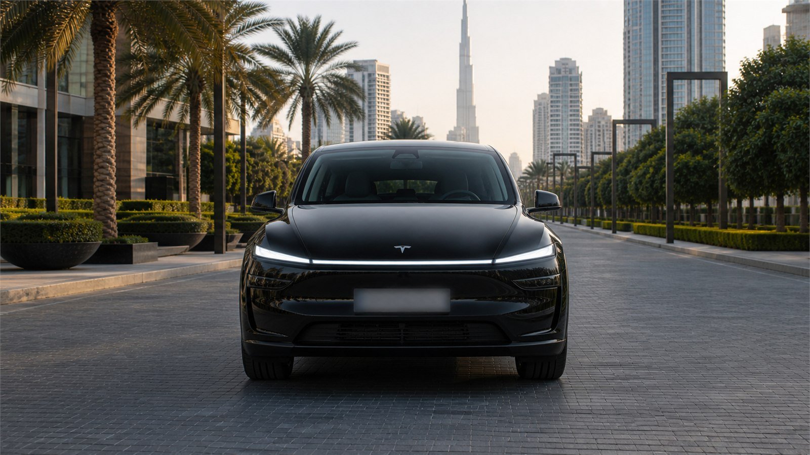 Tesla Model Y with Chauffeur
