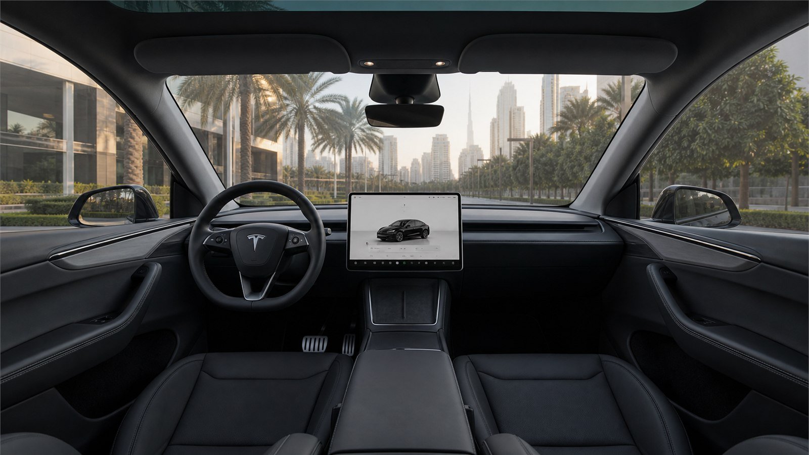 Tesla Model Y with Chauffeur