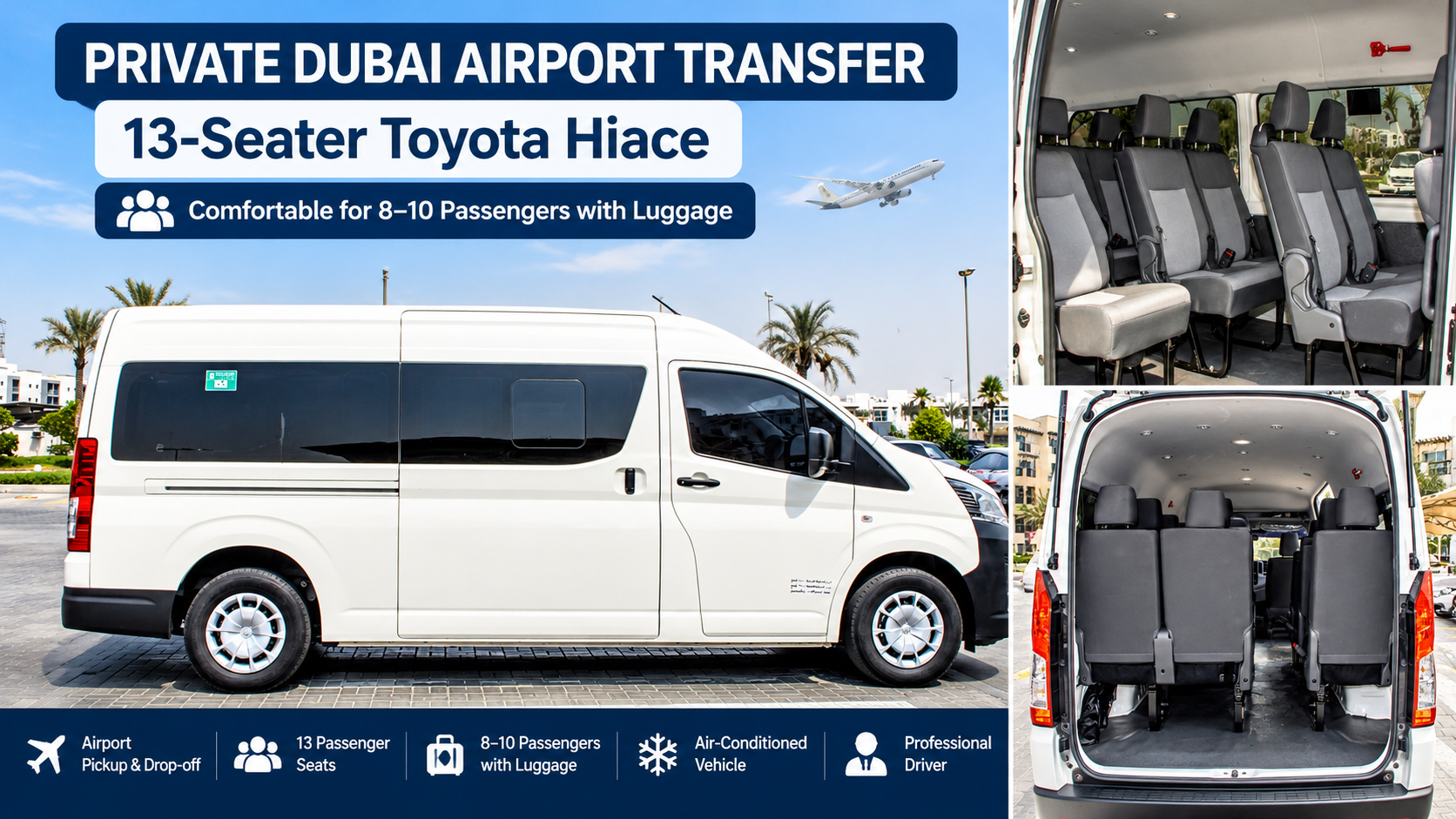 Dubai Airport Pickup & Drop-Off – Private Minivan Transfer photo 1