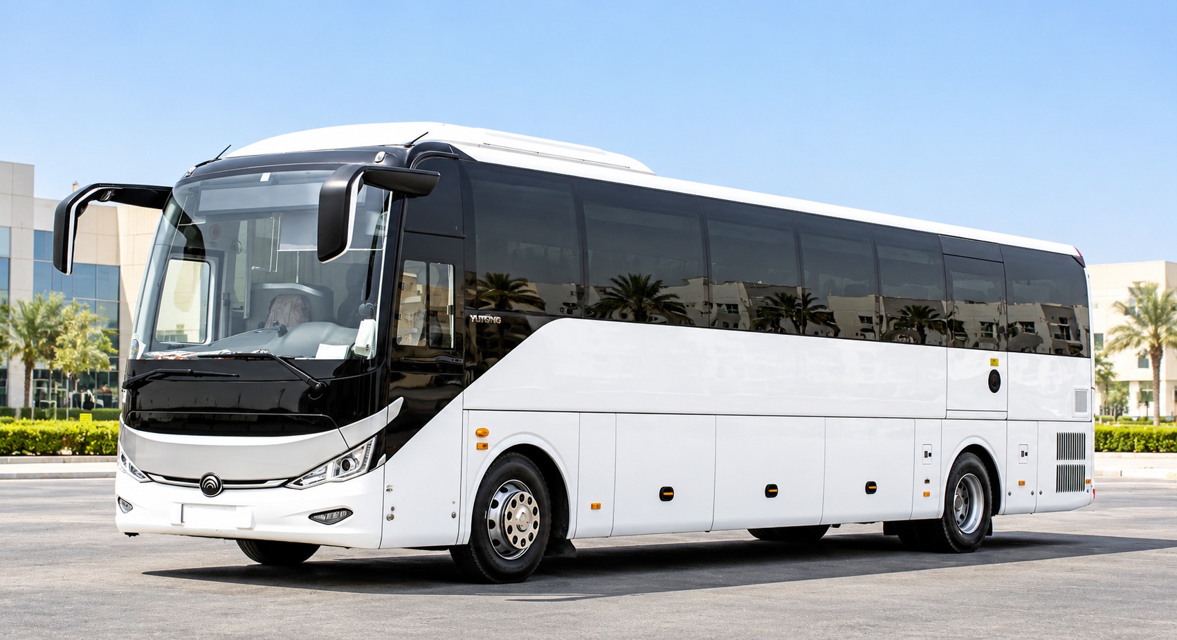 DXB Airport to Dubai Hotel — Private 50-Seater luxury coach Transfer photo 1