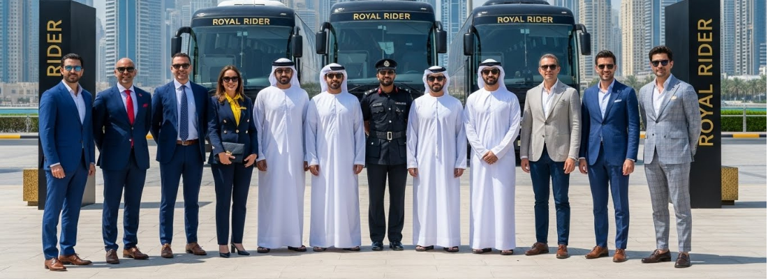 Royal Rider Bus Rental Dubai cover